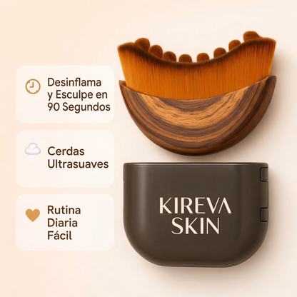 Cepillo Facial de Masaje en Seco Kireva